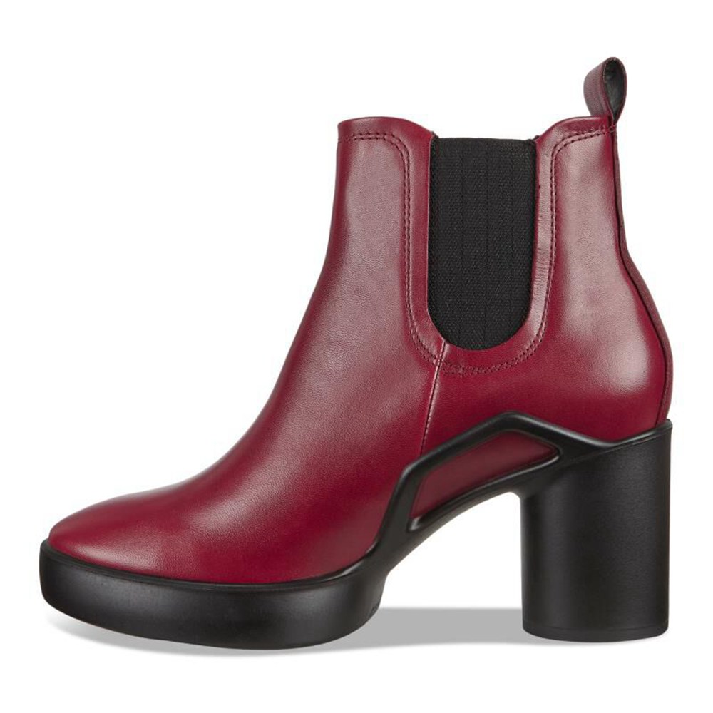 Botas Mujer - ECCO Shape Sculpted Motion 55 - Vino - EHY579126